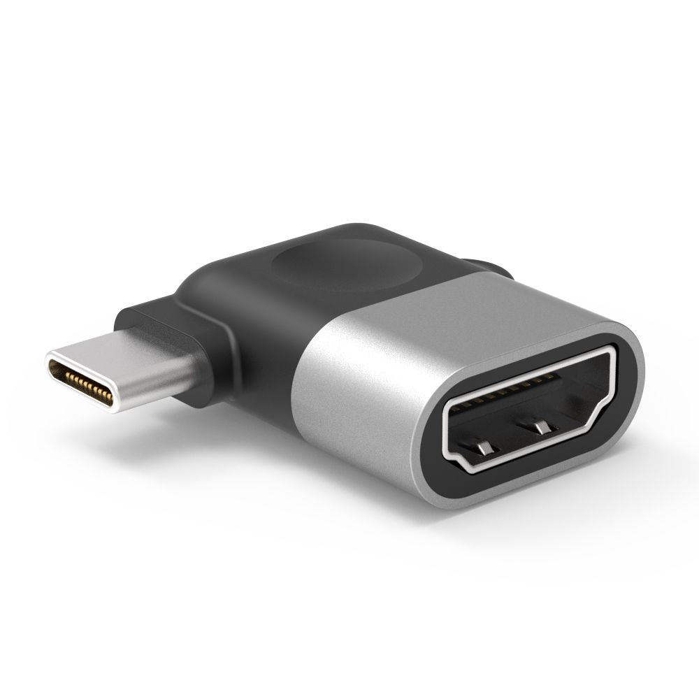 USB C to HDMI 4K컨버터 ㄱ자 노트북 모니터 휴대용