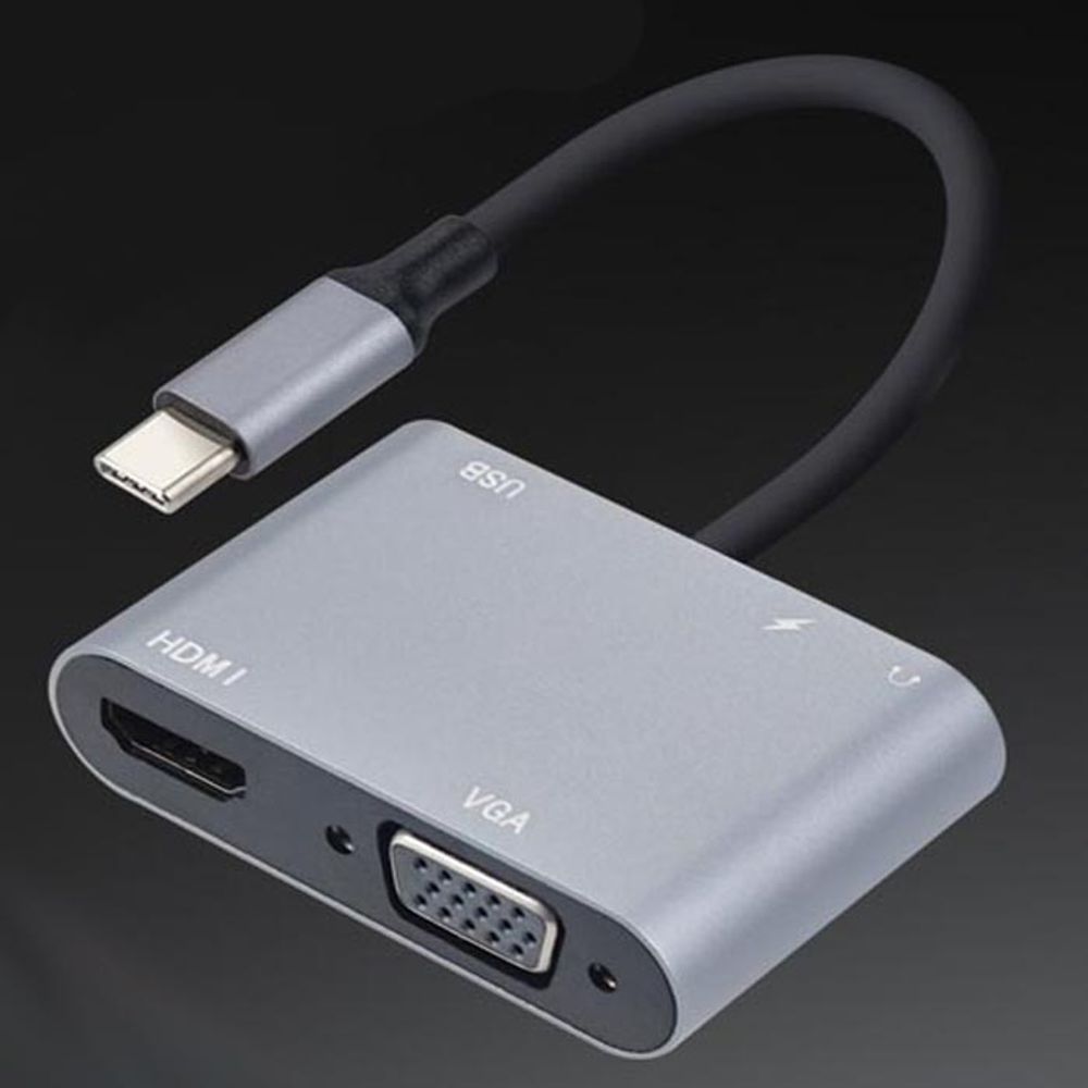 5in1 USB 3.1 Type C 멀티 컨버터 HDMI VGA