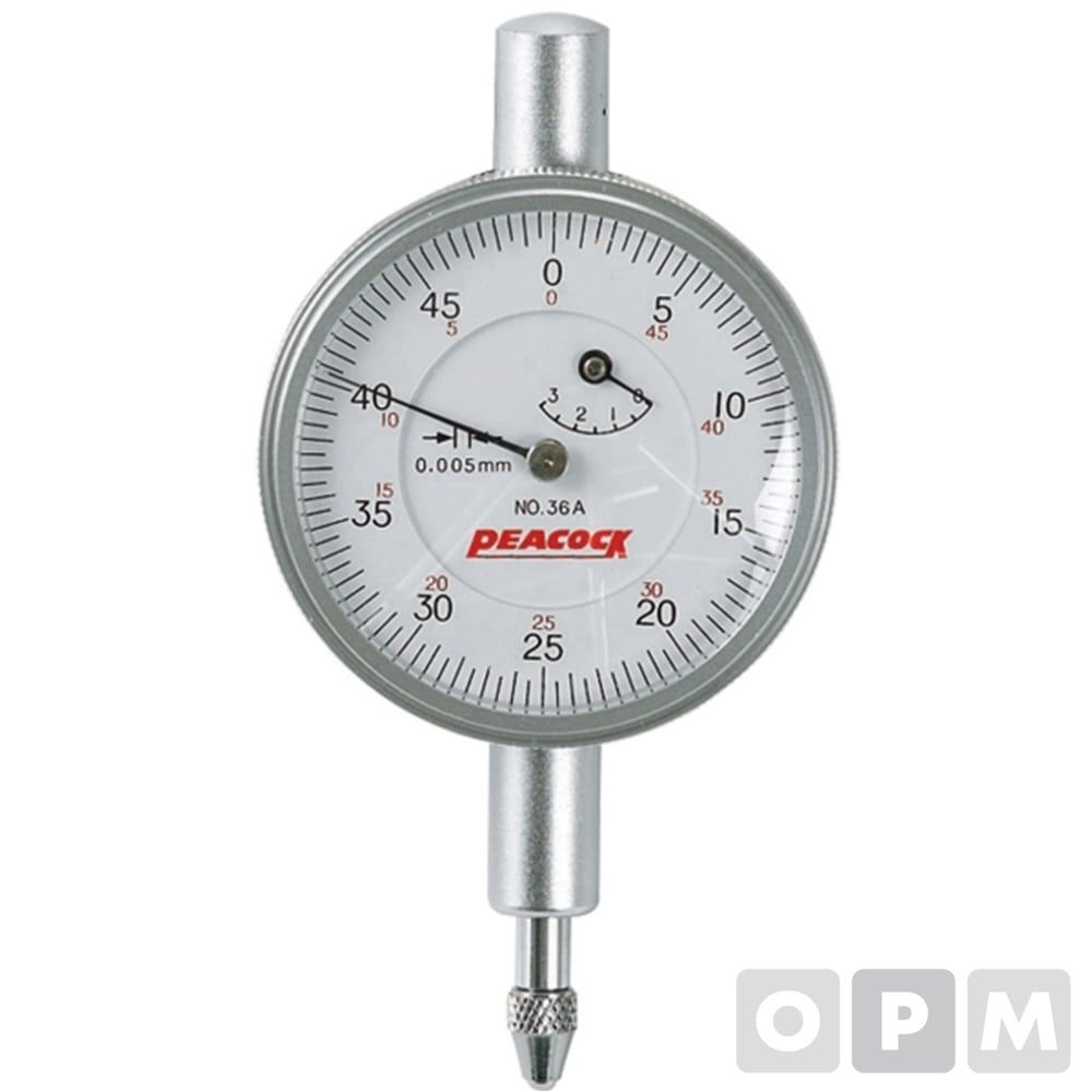 피코크 다이얼게이지 소형 3mmx0.005(D40.8mm) 1EA