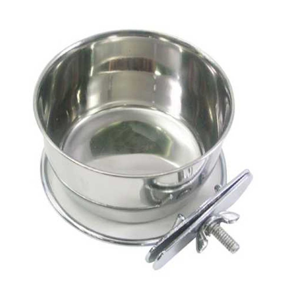 강아지 스텐 철장걸이 일상 식기 20oz 1P 애견 급식