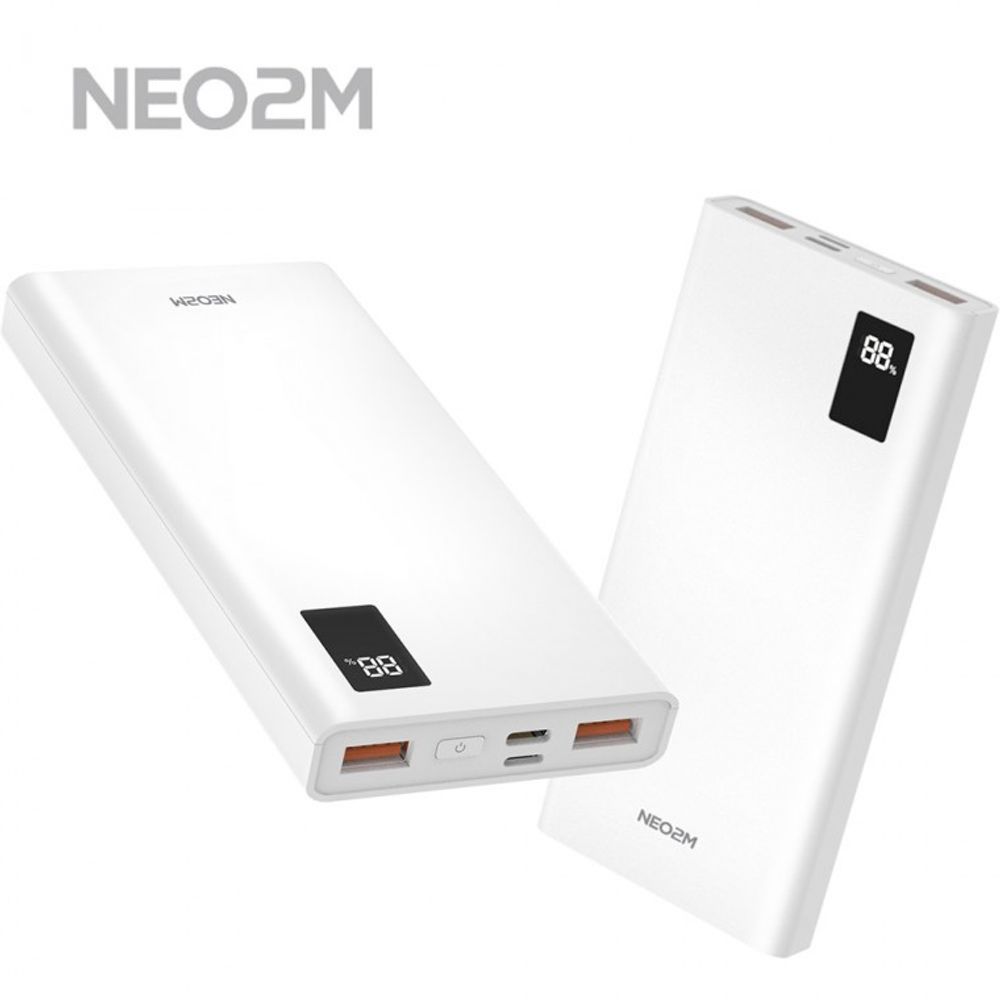 10000mAh 보조배터리 NEO2M 대용량 보조배터리 20W LE