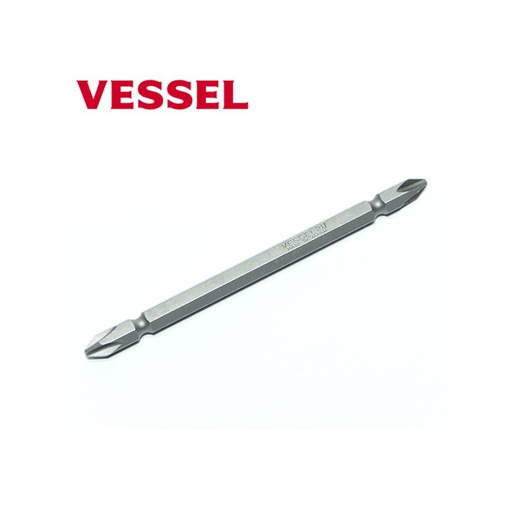 VESSEL 베셀 십자 양면 A14 드릴비트 2x110mm 전동