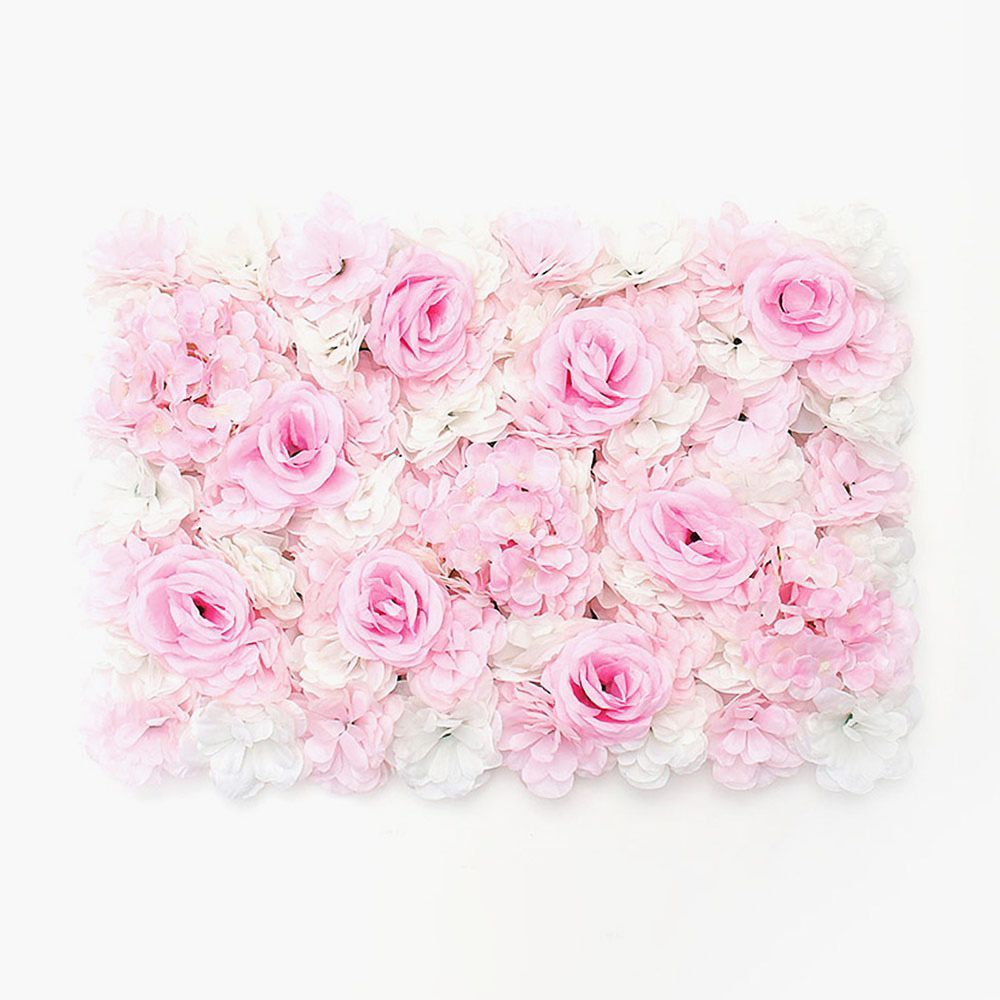 플라워월 60x40cm 조화 플랜테리어 카페 꾸미기