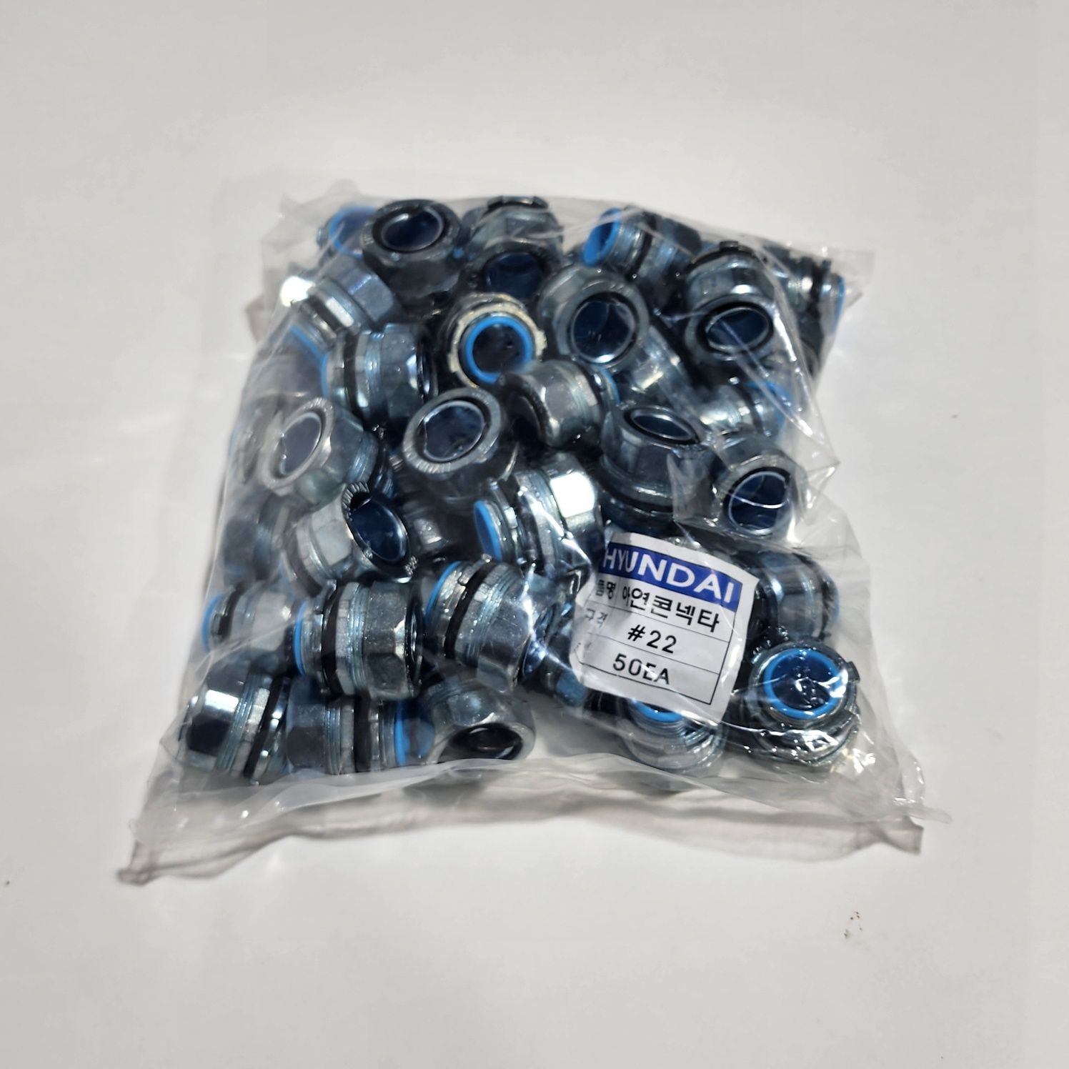 GW 콘넥타 커넥터 22mm 50개/1봉