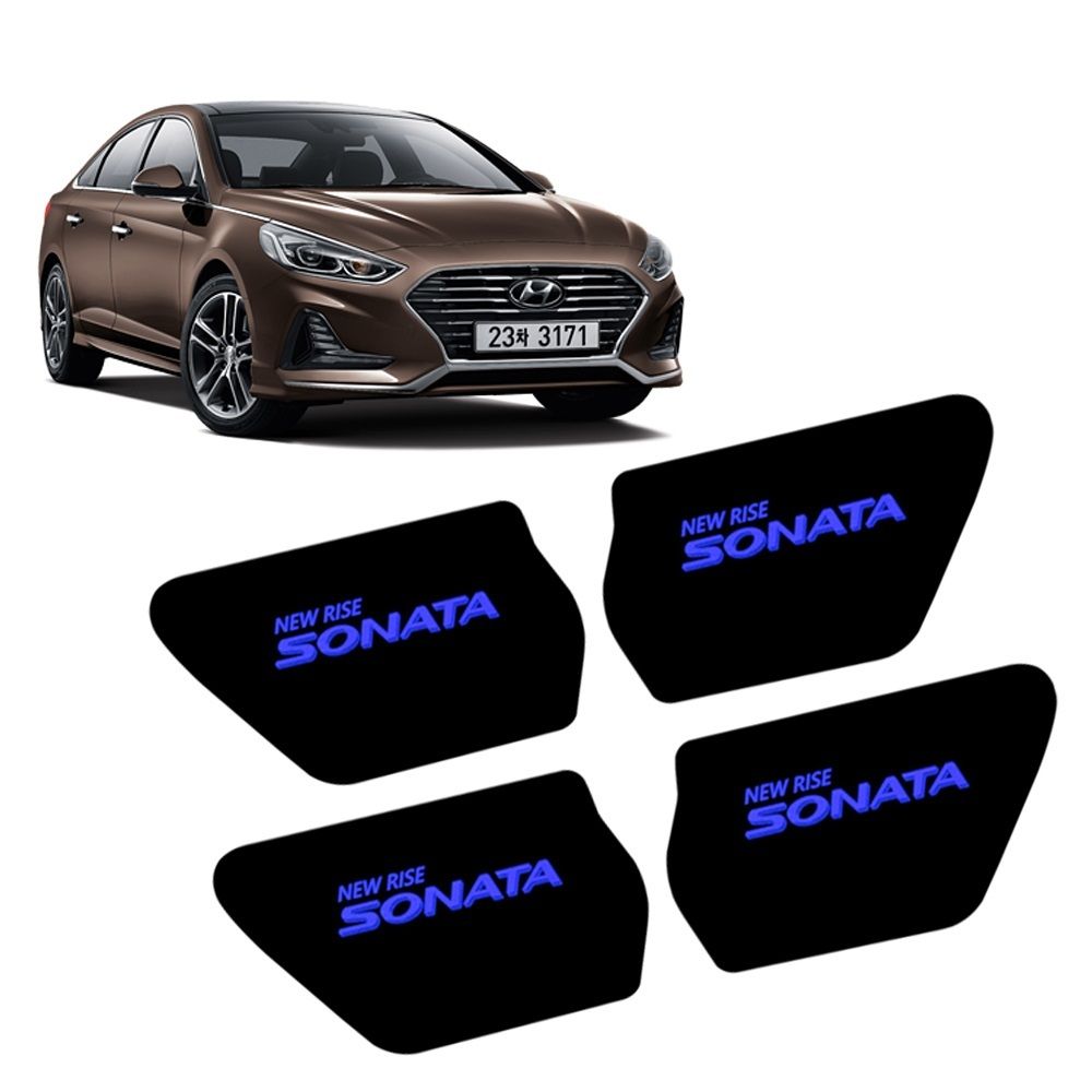 쏘나타 뉴라이즈 도어캐치 LED 플레이트 4P 무드등