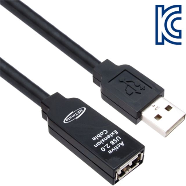 강원전자 넷메이트 CBL-203D-20M USB2.0 리피터 20m