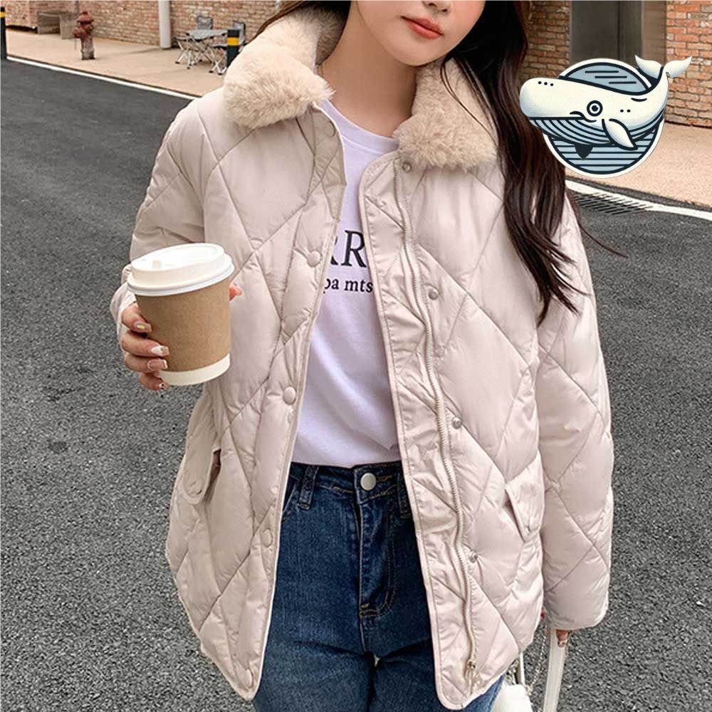 털카라 경량 패딩 점퍼 따뜻한 일상 아우터