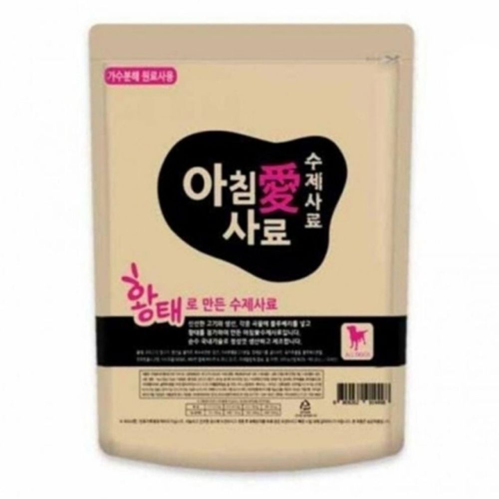 강아지 수제 스타일 사료 황태 1kg 고품질 건식 국내