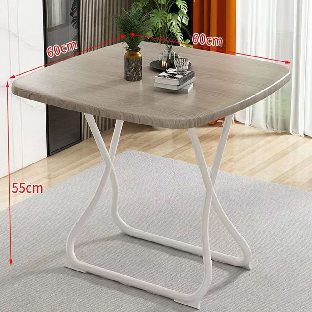 네모 테이블 우드 60cm 접이식