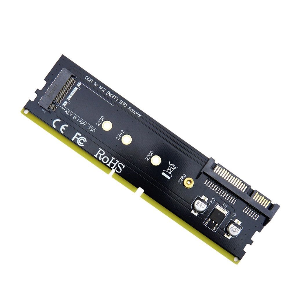 DDR3 변환 컨버터 M.2 NGFF SSD Key BtoDDR3 IF571
