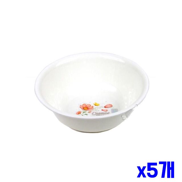 소 세수대야 세숫대야 화장실대야 x5개 화이트