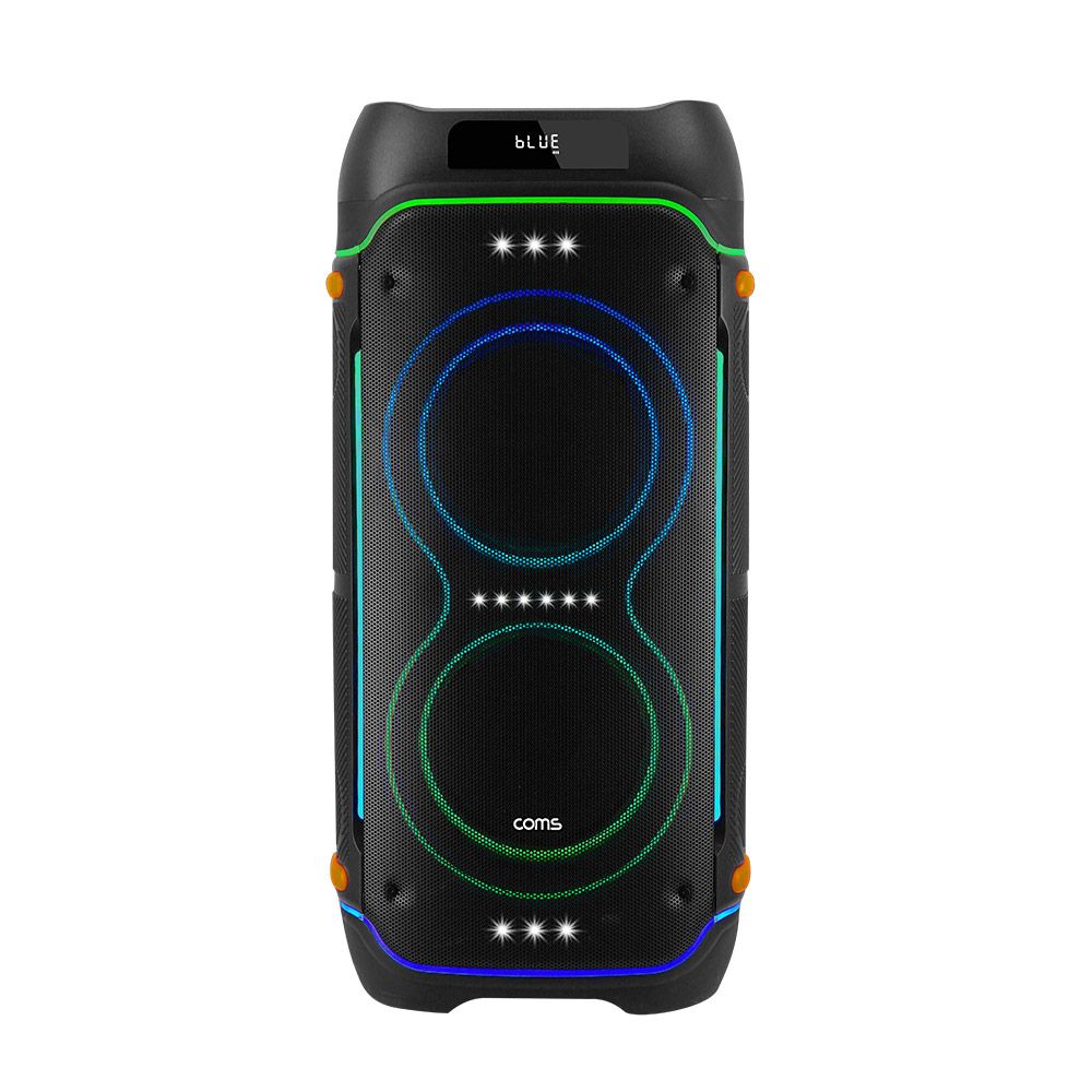 이동식 UHF 블루투스 스피커 앰프 무선 마이크 500W