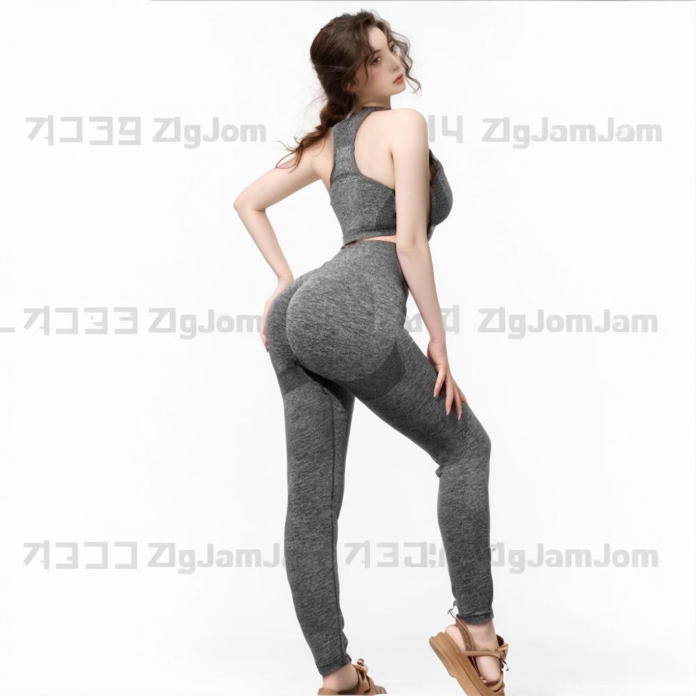 지그잼잼 요가바지브라세트 헬스복 필라테스 레깅스