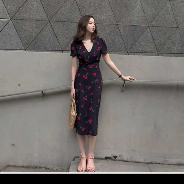 여자롱원피스 여름 44-66사이즈 기본 하객 데이 룩 결