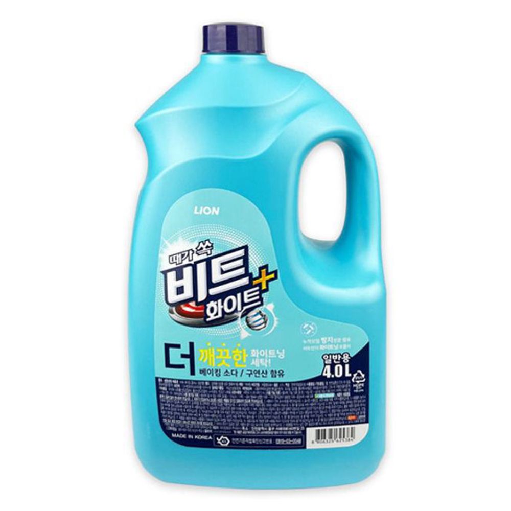 비트 세탁 세제 세탁기 빨래 세제 일반용 엑상 4L