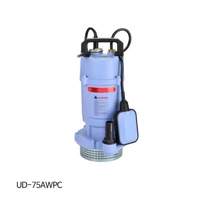 수중펌프 자동 UD-75AWPC(1HP)단상220V 배수용