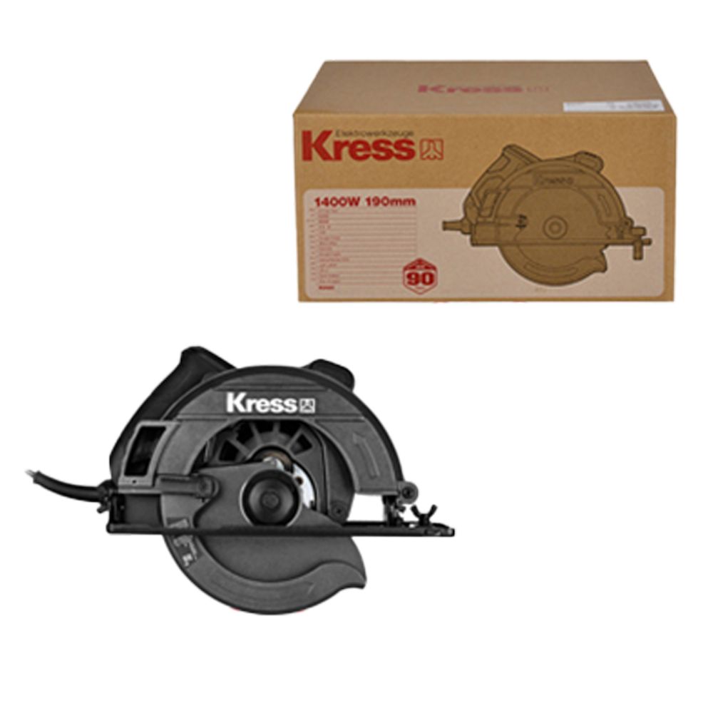원형톱 조기대 1400W 220V 크레스 KU420 전동톱 190mm