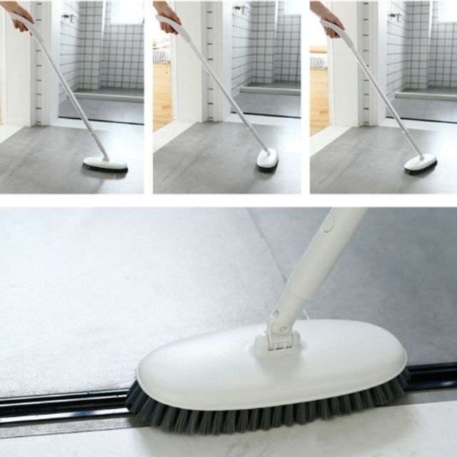 욕실 화장실 바닥 청소솔 길이조절 밀대 청소브러쉬