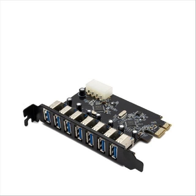 USB 3.0 7Port PCI-express card 7포트 PCI-E 카드
