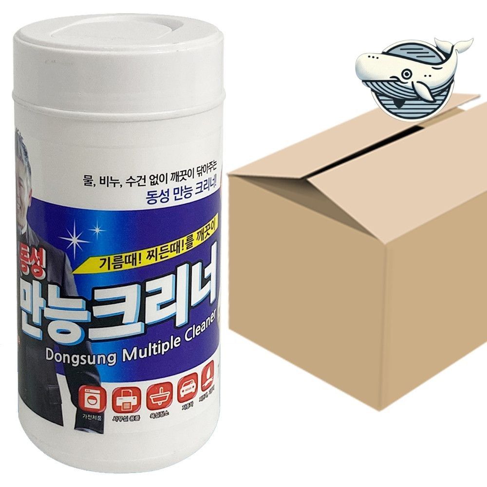 다목적 청소물티슈 70매 박스 정리용 물티슈