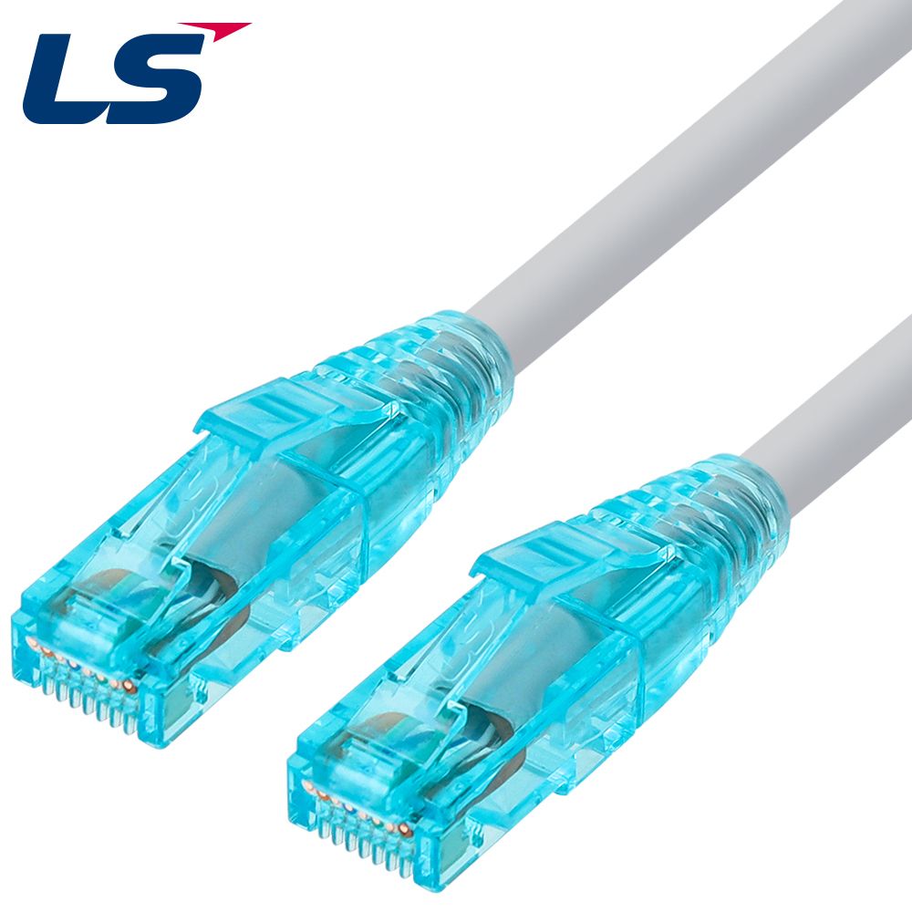 NMX-LS6150G CAT.6 UTP EZ플러그 랜케이블 15m 그레이