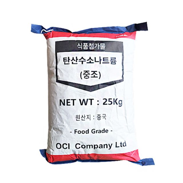 OCI 오씨아이 탄산수소나트륨 25kg 대용량 업소용