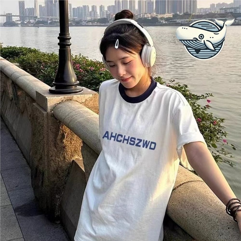여자 여름 오버사이즈 반팔티 여성 루즈핏
