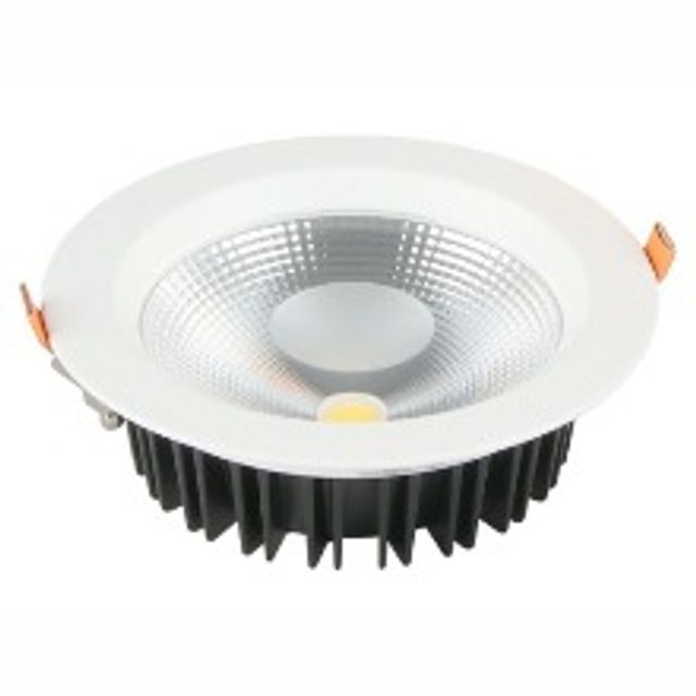 LED 에코 알로야 6인치 COB 다운라이트 35W 플리커
