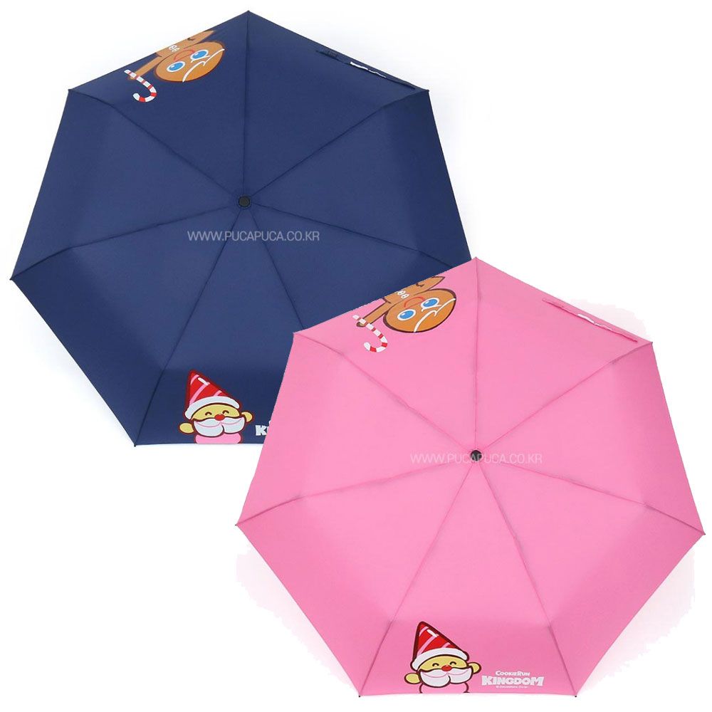아이티알,NE 쿠키런 슈가 3단자동 우산 (선택) 아동 캐릭터 휴대용