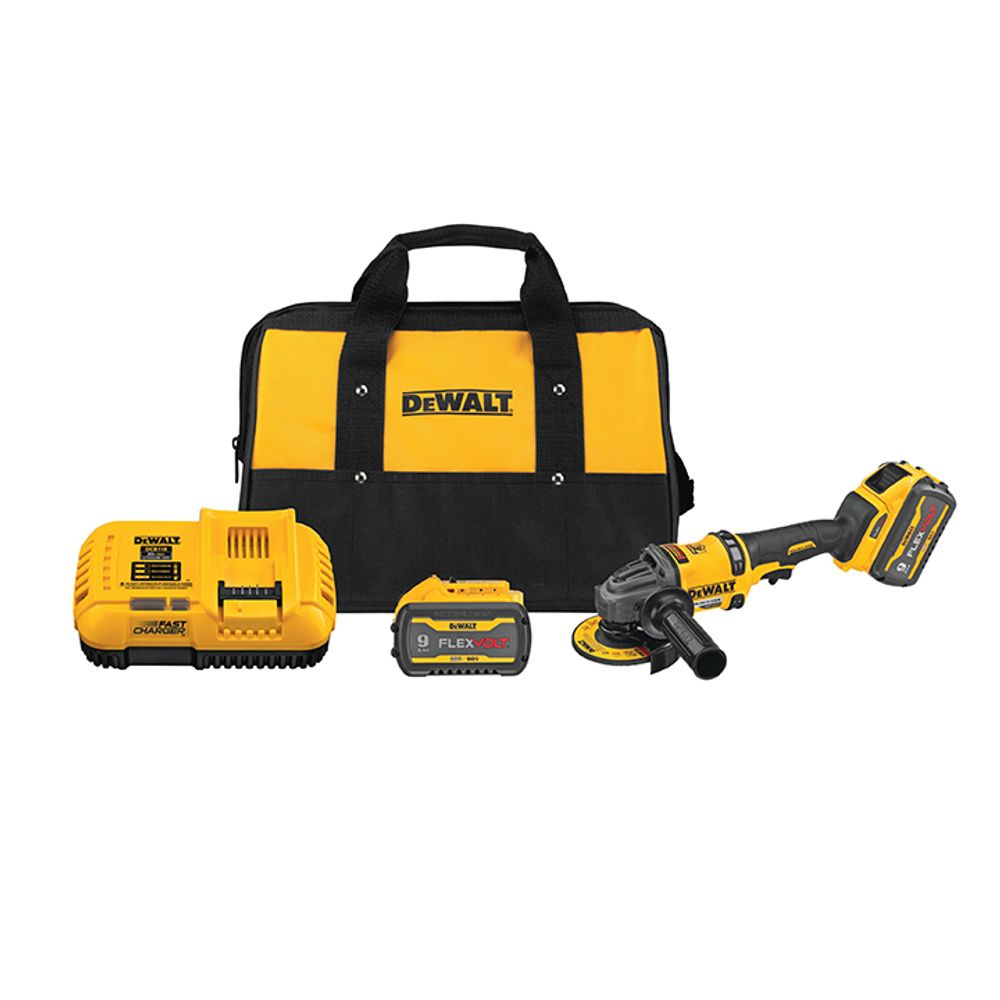 DEWALT 충전그라인더_DCG418X2-KR 60V Max/3.0Ah FL