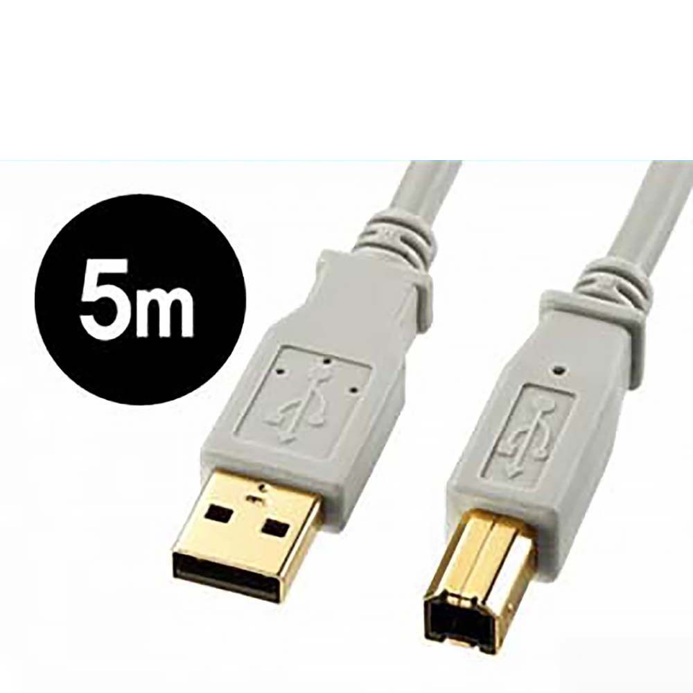 고급형 금도금 USB2.0 A-B 케이블 5M PC용품