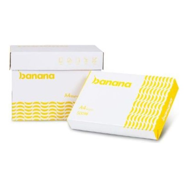 banana A4 복사용지(A4 용지) 80g 2500매 (2 BOX)