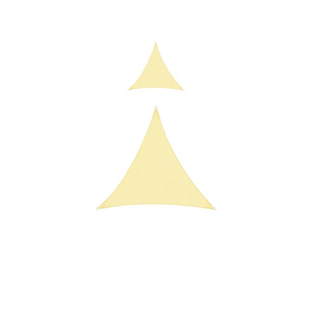 숙박업소에서 사용하는 3.6M 삼각 차양막 X 2개입