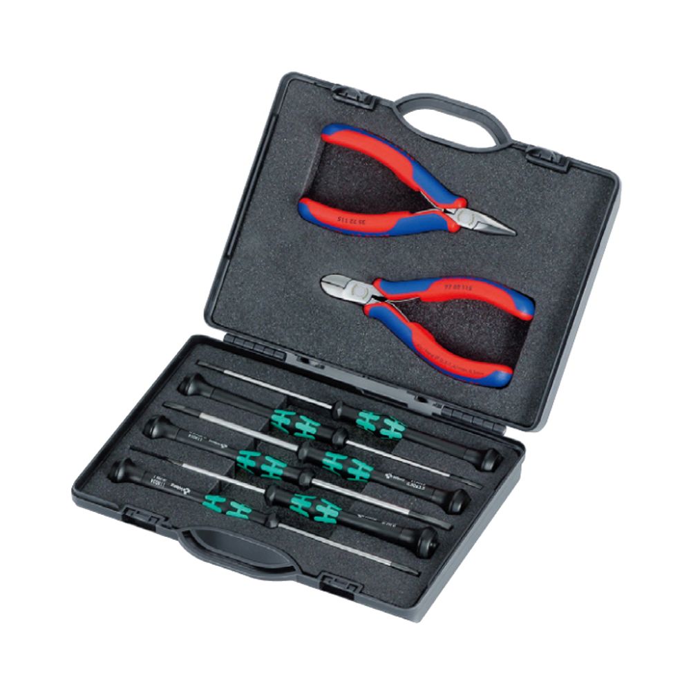 KNIPEX 공구세트(전자8 pcs)_00-20-18 8종 케이스