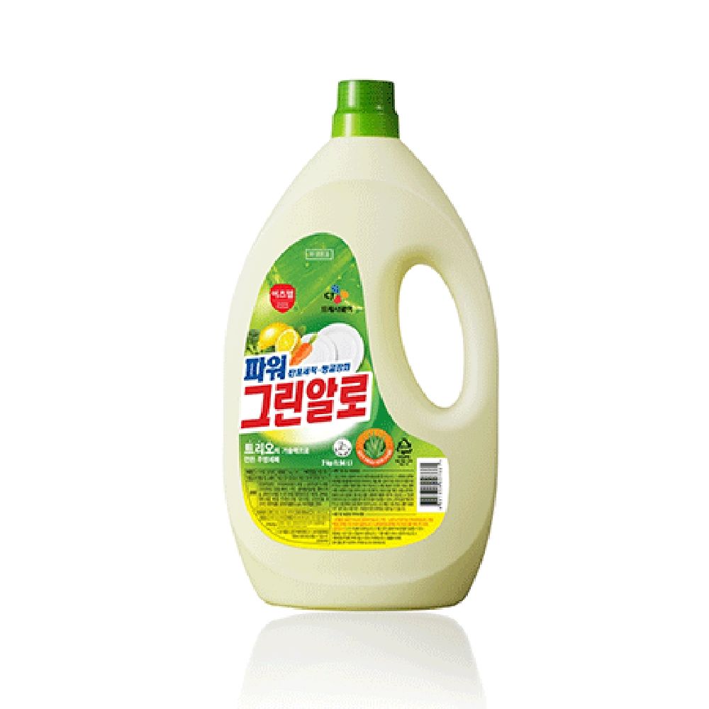 이츠웰 주방세제 그린알로 2kg 6개