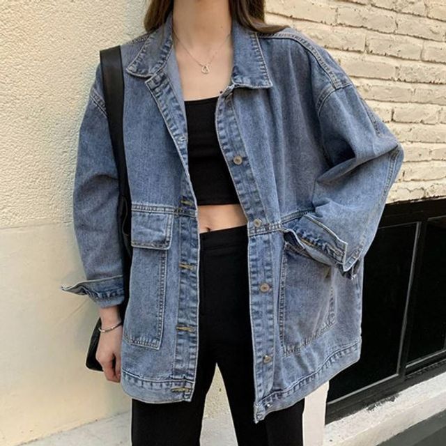 04 데일리 오버핏 FREE 자켓 블랙 WS