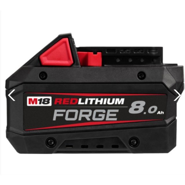 배터리 FORGE 18V 8.0Ah 리튬이온 슬라이드식 M18FB
