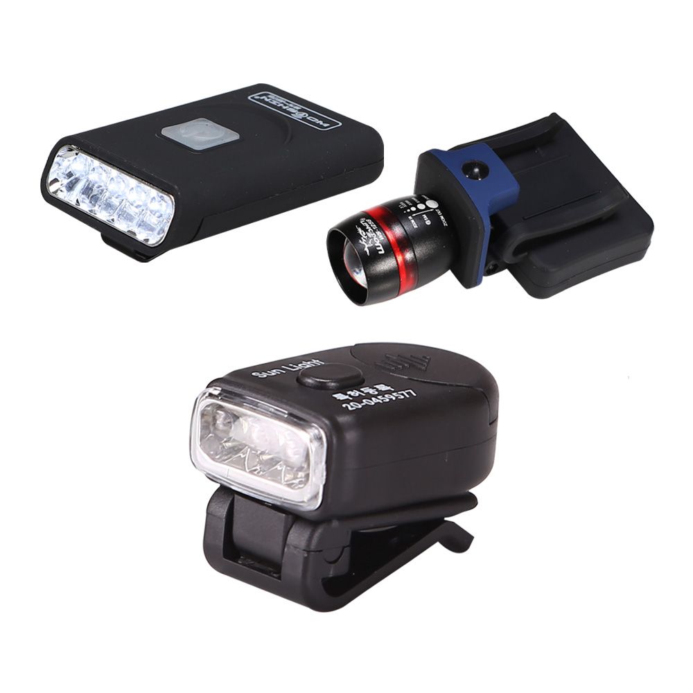 캡 모자 클립 랜턴 라이트 야간 등산 캠핑