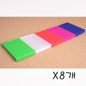 아이티알,NE 컬러 명함 카드 케이스(색상랜덤)X8개 신용카드 수납