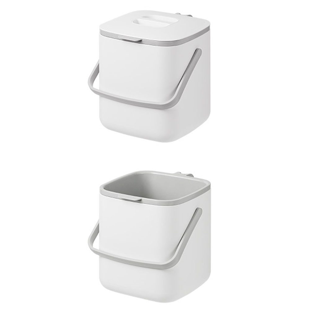 5L 음식물 쓰레기통 잔반 수거통 23.6x21.9cm 1개 IV