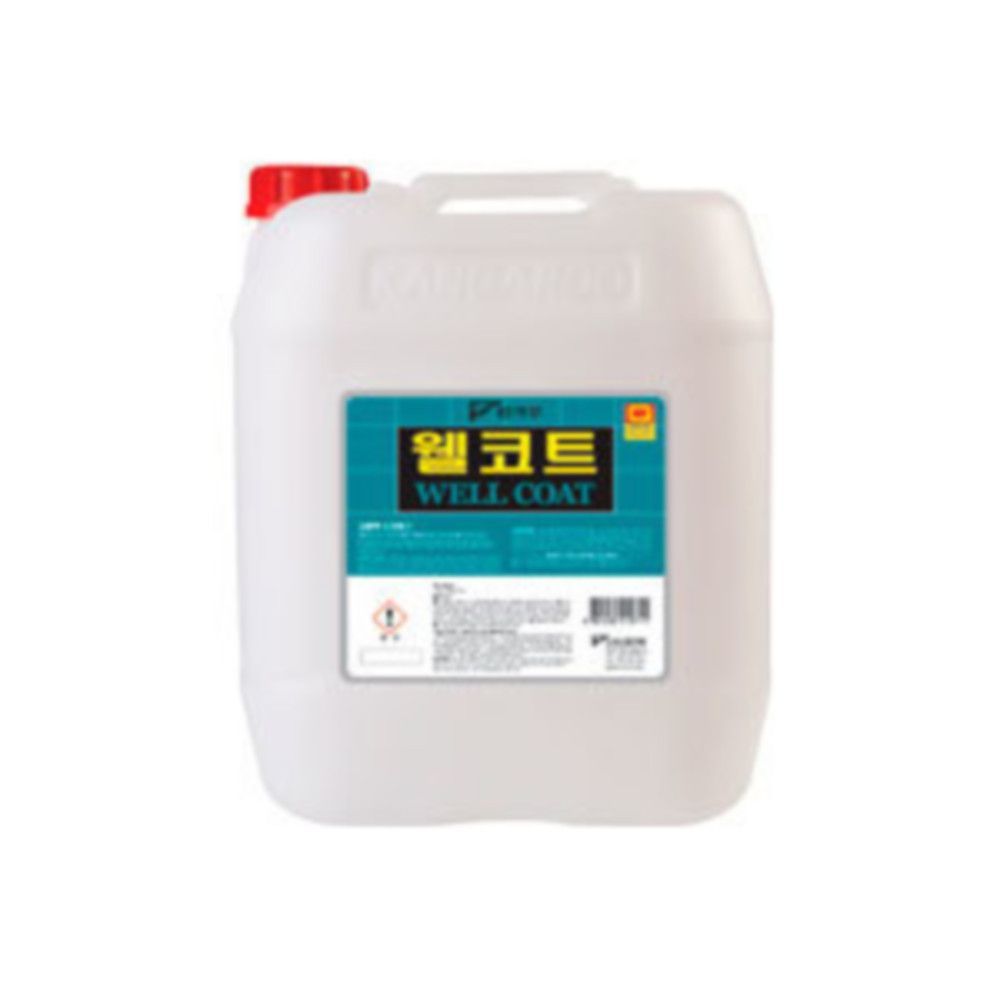 캉가루 고광택 비닐 PVC 바닥 광택제 WELLCOAT 18.75L