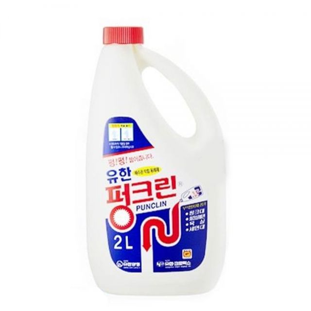 배수구청소 유한 펑크린 2L x6개 한박스 배관세척제