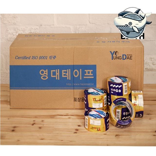 투명 접착 테이프 묶음 사무용 포장용 테이프