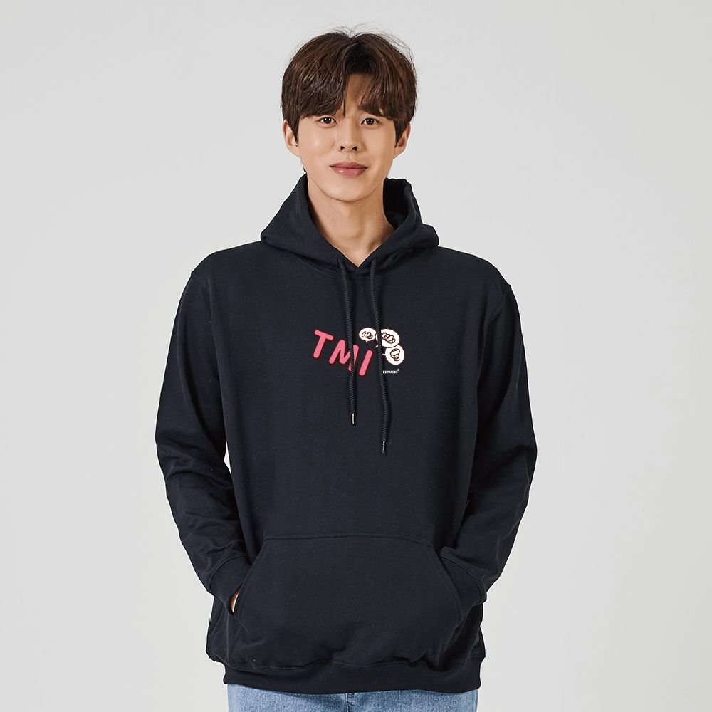 키밍 tmi too much information 맨투맨 후드 코믹한티