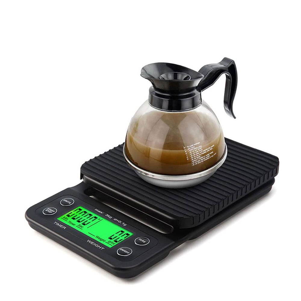 디지털 전자 저울 CAS3Kg 주방 커피 계량기 바리스타