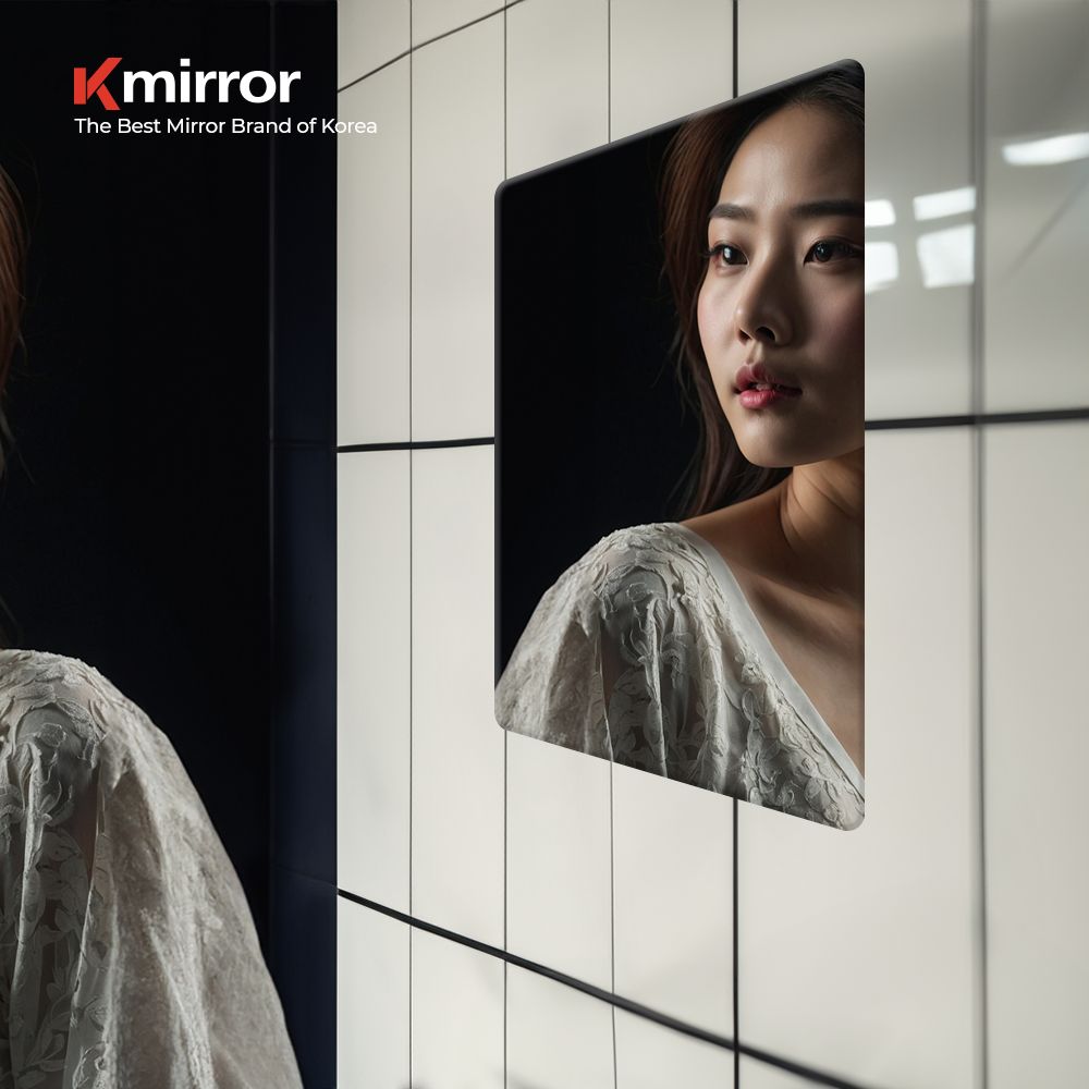 욕실거울 450x600 화장실 사각 민자 거울 kmirror450r