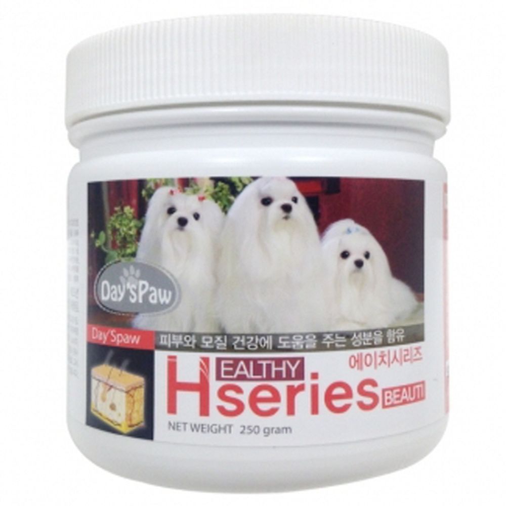 강아지 250g 영양제 일상 1P 피부 모질 간식 건강 트