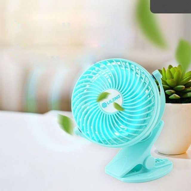 USB 선풍기 책상 사무실 탁상용 선풍기 90mm 블루 손