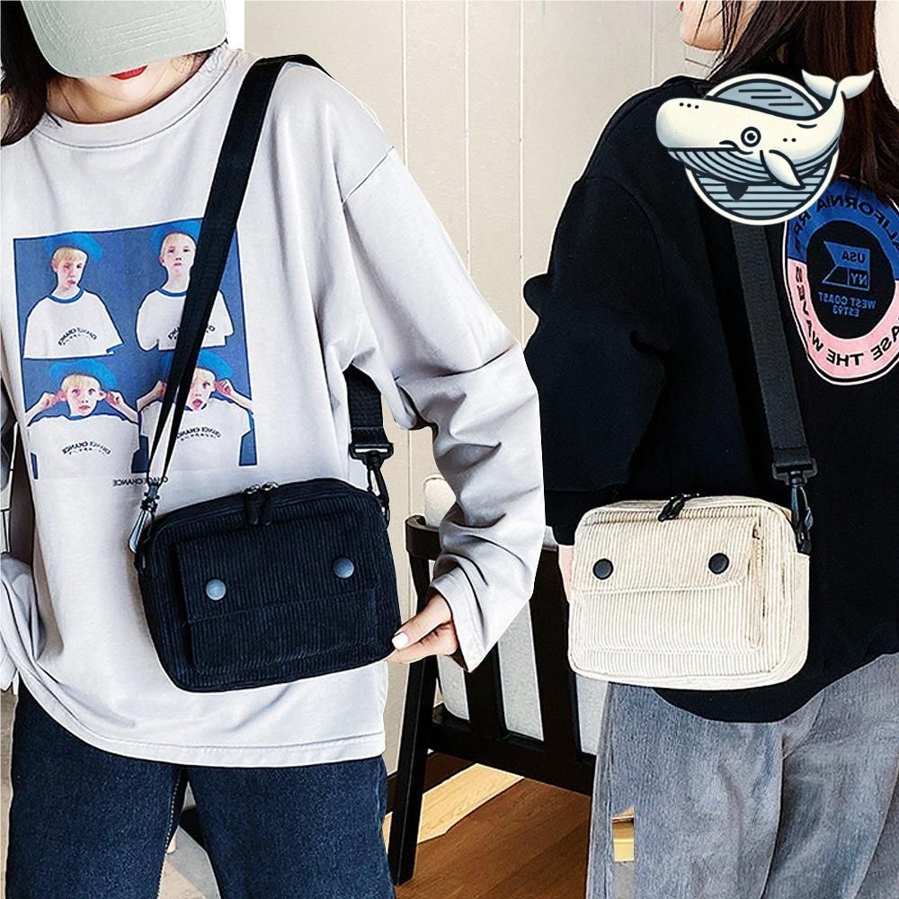 귀여운 미니 크로스백 남녀 공용 캐주얼 데일리