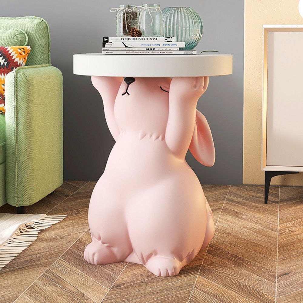 토끼 53cm 사이드 협탁 테이블